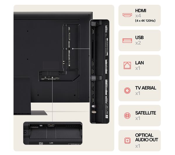 LG 50QNED86T6A 50 Smart 4K Ultra HD HDR QNED TV with Amazon Alexa - Image 11