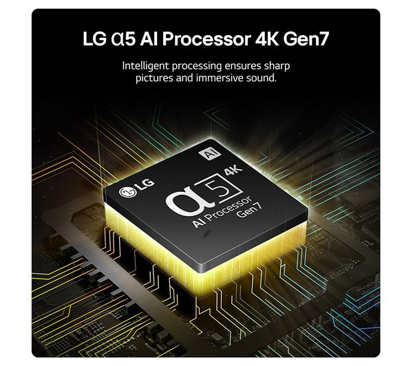 LG 43QNED80T6A 43 Smart 4K Ultra HD HDR QNED TV with Amazon Alexa