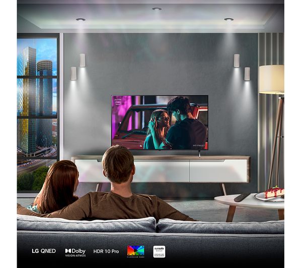 LG 43QNED80T6A 43 Smart 4K Ultra HD HDR QNED TV with Amazon Alexa