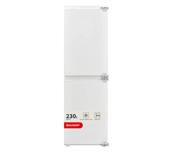 SHARP SJ-BE227M00X-EN Integrated 50 50 Fridge Freezer - Fixed Hinge