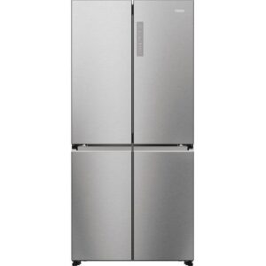 HAIER HCR7818DNMM American-Style Fridge Freezer - Silver