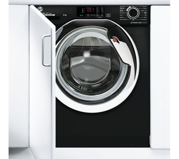 HOOVER H-Wash 300 Lite HBWS49D3ACBE-80 Integrated 9 kg 1400 Spin Washing Machine