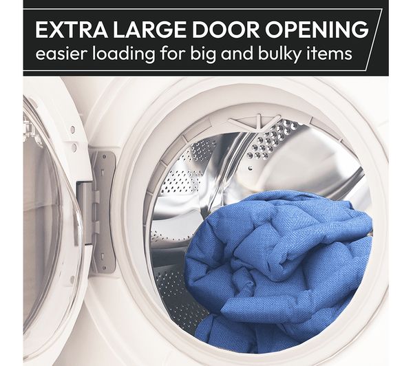 HOOVER H-Wash 300 Lite HBWS49D3ACBE-80 Integrated 9 kg 1400 Spin Washing Machine