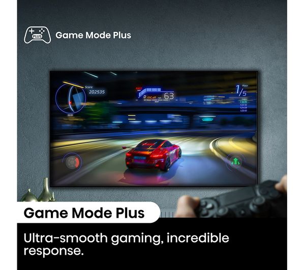 HISENSE 50E7NQTUK 50 Smart 4K Ultra HD HDR QLED TV with Amazon Alexa