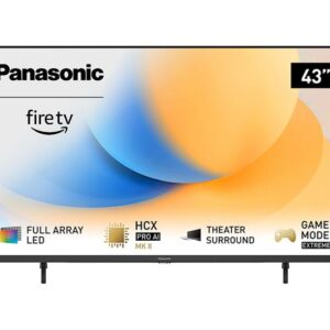 PANASONIC TV-43W90AEB 43  Smart 4K Ultra HD HDR LED TV with Amazon Alexa
