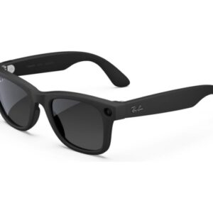 RAY-BAN Meta Wayfarer (Large) Smart Glasses - Matte Black  Polarised Gradient Graphite